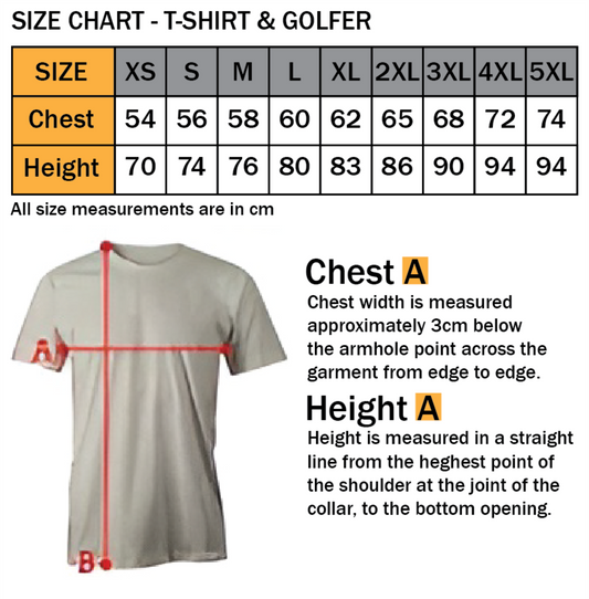 Custom Adult Prolite Golfer - **MADE TO ORDER**